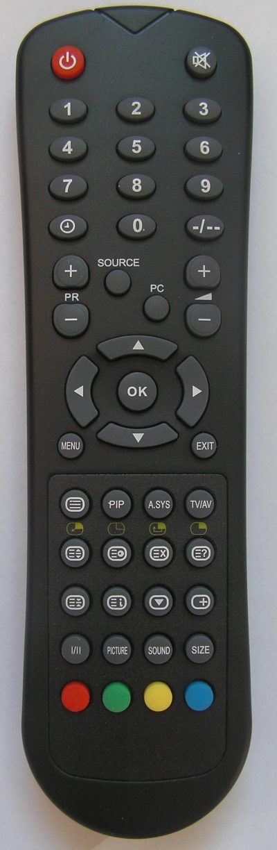 Blaupunkt, Siemens, Grundig, náhradní dálkový ovladač RC0305/26
