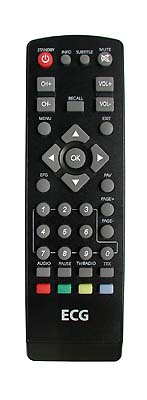 EMERX.cz - ECG-DVB-T250 Originální dálkový ovladač ECG-DVB-T250 Originální dálkový ovladač