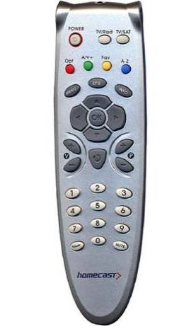 Homecast  S3000, S3000T, S3000CR, S3000CICR, HS5001 CI, HS5101CI náhradní dálk