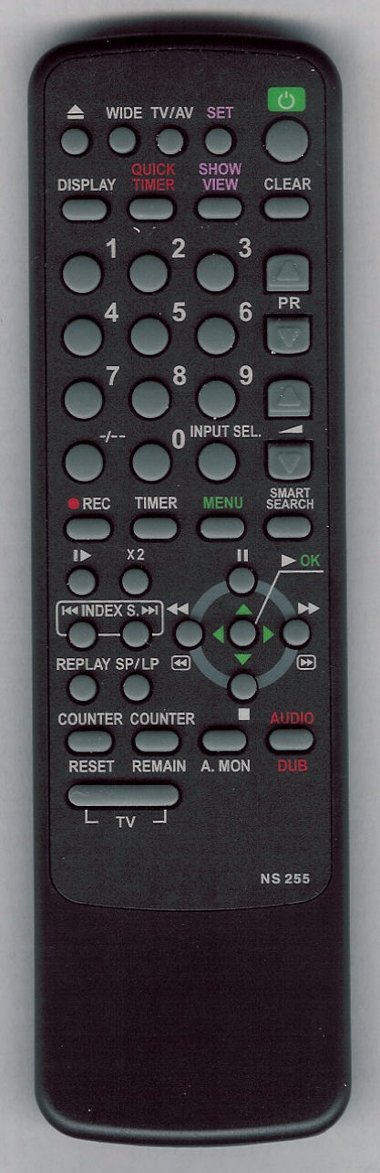 JVC - ovladač RMC702-704, RMC707-712