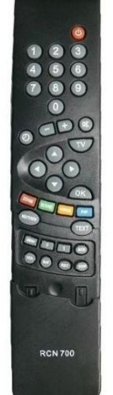 Finlux RCN700, RCN-700 Nokia, Mascom, Akai, náhradní dálkový ovladač