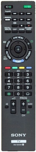 Originální dálkový ovladač pro TV SONY KDL-22EX320 - RM-ED045