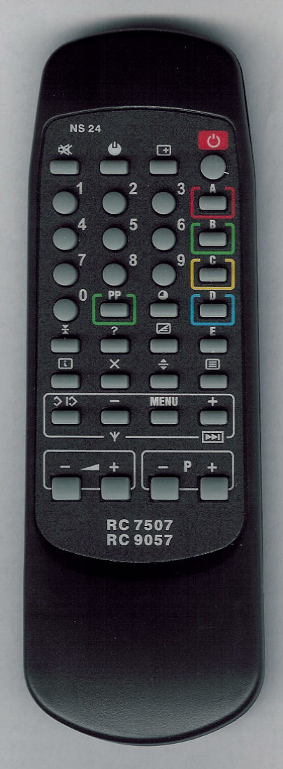 EMERX.cz - PHILIPS-14PT1357 Náhradní dálkový ovladač PHILIPS-14PT1357 Náhradní dálkový ovladač