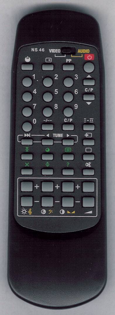 PHILIPS-20GX3556 Náhradní dálkový ovladač