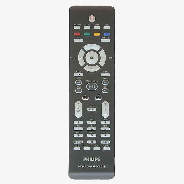 PHILIPS  242254901652 originální dálkový ovladač Combo  DVD + HDD DVDR3590H/
