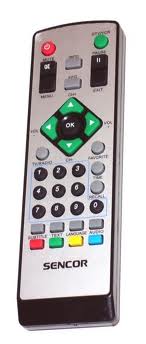 SENCOR - SDB1005T X-site XS-DVBT-742 náhradní dálkový ovladač jiného vzhled