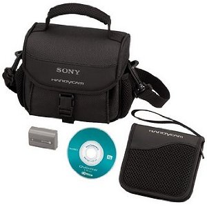 SONY ACC-DVDP Sada brašny,NPFP50 a DVD-RW pro DVD kamery