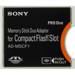 SONY AD-MSCF1 Adaptér MS Duo na CF kartu