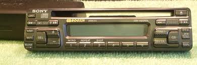 SONY CDX-4100RDS Originální přední panel autorádia