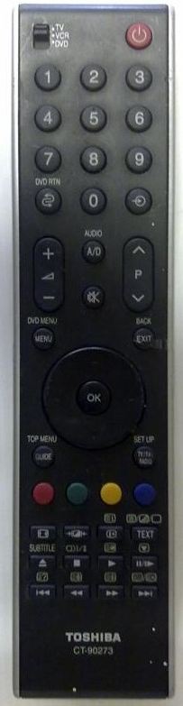 TOSHIBA -  CT-90273, CT-90274 pro 42C3030D  Náhradní dálkový ovladač - NÁHR