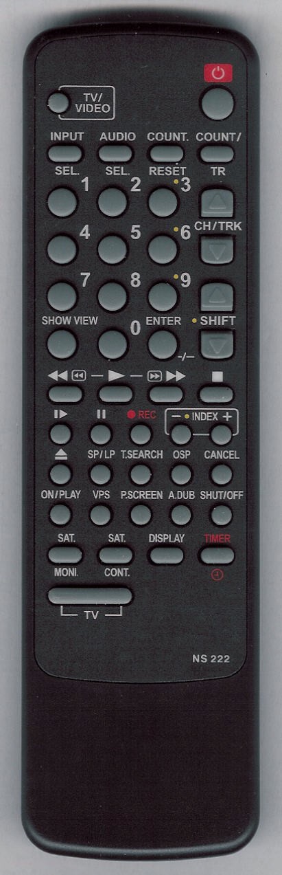 EMERX.cz - Toshiba-VT-854G Náhradní dálkový ovladač Toshiba-VT-854G Náhradní dálkový ovladač