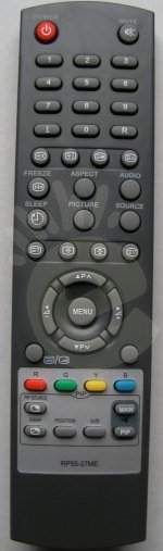 FUNAI  RP55-27ME  pro  LCD TV NLC-3216, NLC-2704AD, NLC-3204AC  dálkový ovlada�