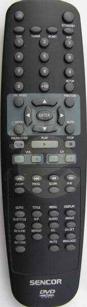 SENCOR - SHC-XD90, SHC-XD130 Domácí kino originální ovladač