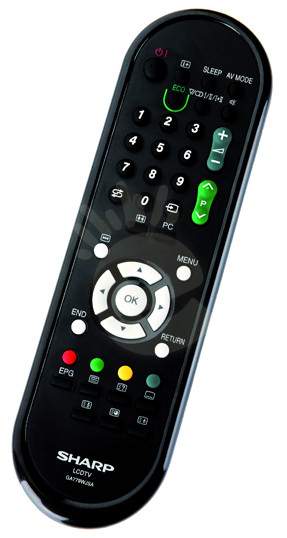 SHARP -GA779WJSA  Originální dálkový ovladač pro LCD televizor SHARP LC32DH5