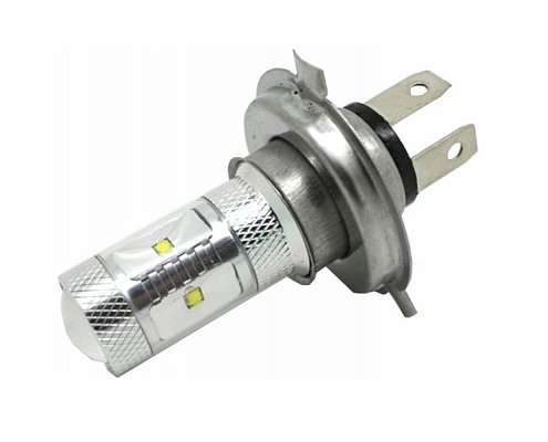 CREE LED 12-24V s paticí H4, 30W (6x5W) bílá