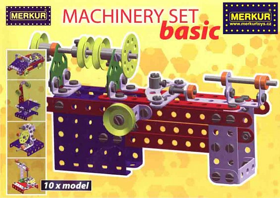 Stavebnice MERKUR MACHINERY SET BASIC (MERKUR MACHINERY Set basic)