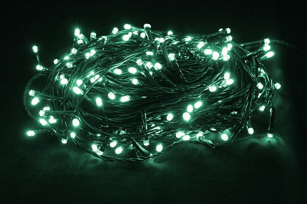 Vánoční řetěz 320 LED, tyrkysové, délka 32m, venkovní (T320TQ)
