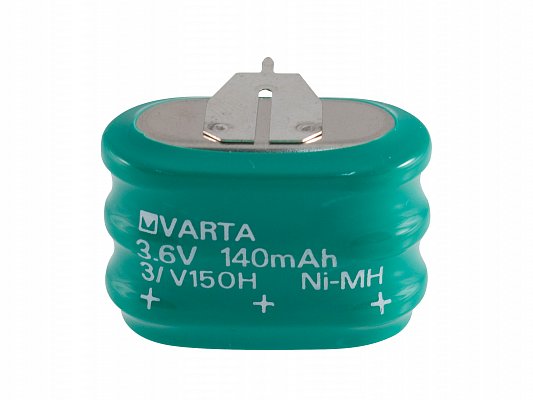 Akumulátor do DPS Varta NiMH 3,6V 140mAh (55615303059)