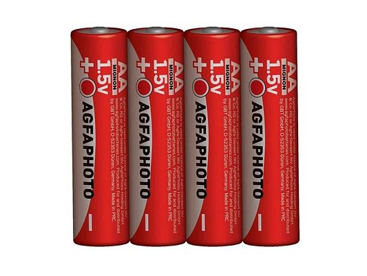 Baterie AA (R6) Zn AGFAPHOTO 4ks / shrink