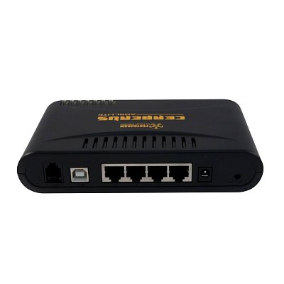 ADSL modem s routerem a firewallem