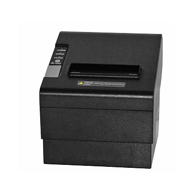 Tiskárna pro štítky s automatickou řezačkou.