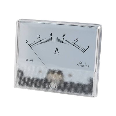 Analogový panelový ampérmetr 0-1A
