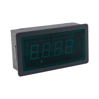 Digitální panelový voltmetr 0-19,99V, 79 x 42,5mm, vyřez 76 x 39,5mm