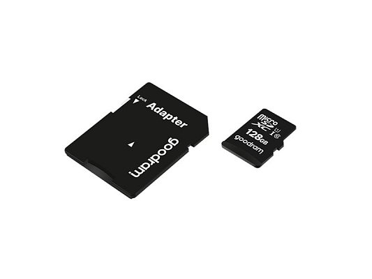 Karta paměťová GOODRAM micro SD 128 GB s adaptérem