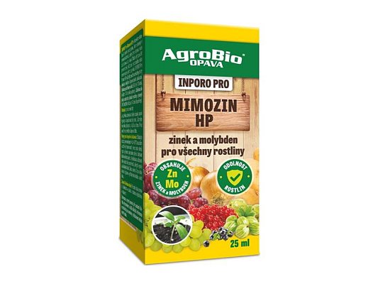 Přípravek proti plísním se zinkem AGROBIO Inporo Pro Mimozin HP 25ml