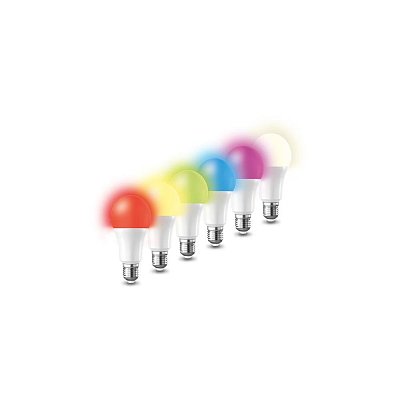 LED SMART WIFI žárovka, klasický tvar, 15W, E27, RGB, 1350lm