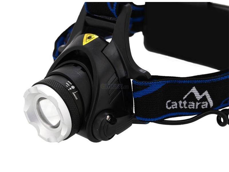 Svítilna čelovka CATTARA 13123 Zoom nabíjecí