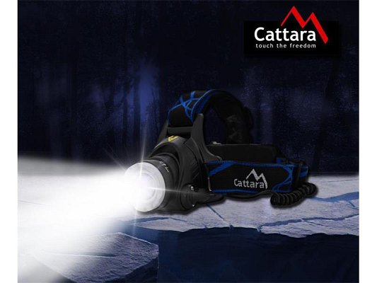 Svítilna čelovka CATTARA 13123 Zoom nabíjecí