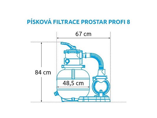 Filtrace písková MARIMEX ProStar Profi 8 638222