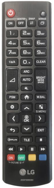 LG AKB75095364 originální dálkový ovladač