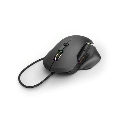 Optická herní myš uRage, 16000 DPI, RGB, USB A, plug & play, univerzální použítí (symetrická/ergonomická, R/L)