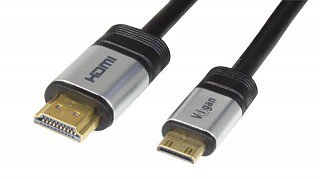 Propojovací kabel HDMI A - Mini HDMI C M/M, 2m VIGAN
