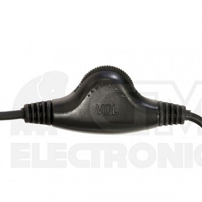 Kabel prodlužovací Jack 3,5mm, M/F + regulátor, 1,2 m (VLAP22090B10)