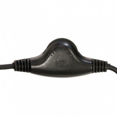 Prodlužovací kabel Jack 3,5mm, M/F + regulátor, 1,0 m (CAGP22090BK10)