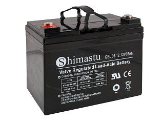 Olověný akumulátor Shimastu GEL 35-12, 12V 35Ah