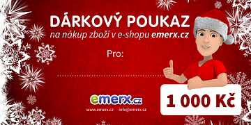 Dárkový poukaz EMERX v hodnotě 1000,-Kč