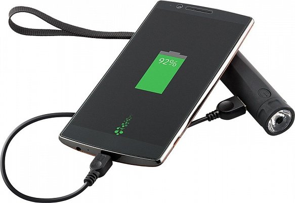 Powerbank 2.6 (2600mAh) se svítilnou