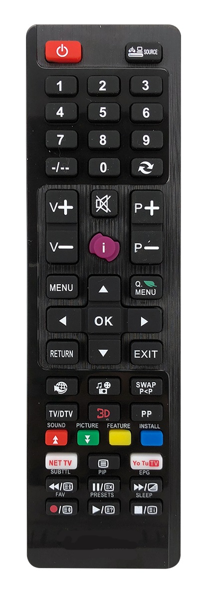 Hyundai, Gogen RC4875, RC4870 universal remote control.