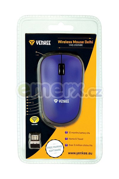 Myš YMS 2005BE WL Delhi Blue YENKEE