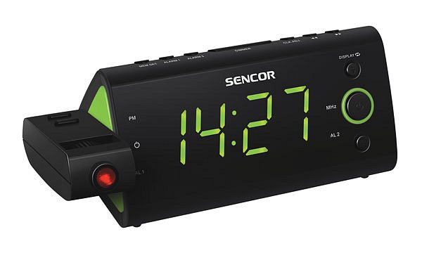 Radiobudík SENCOR SRC 330 GN Green projekční