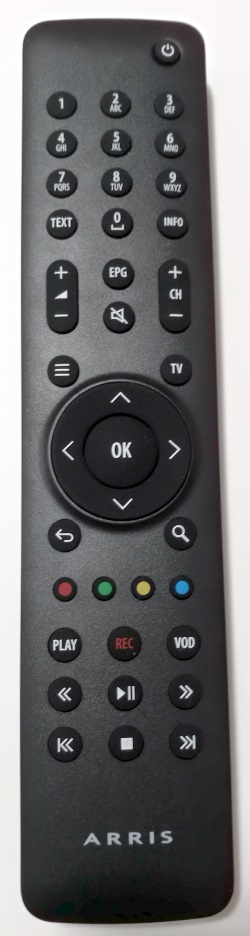 ARRIS VIP1113 original  remote control