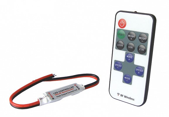 LED kontroler / stmívač pro jednu barvu, RF