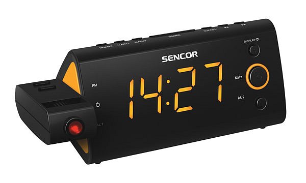 Radiobudík SENCOR SRC 330 OR Orange projekční
