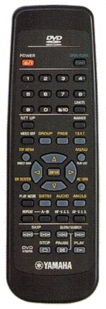 Yamaha RRS3800-0912L originální dálkový ovladač V7562600