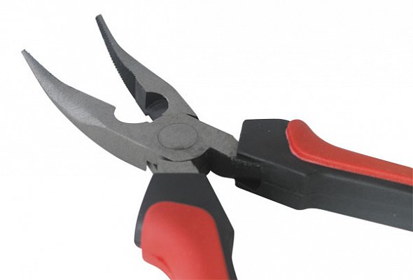 Kleště očkové zahnuté L=160mm