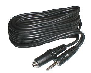 Kabel Jack 3.5 stereo - zdířka Jack 3.5 stereo 5m
